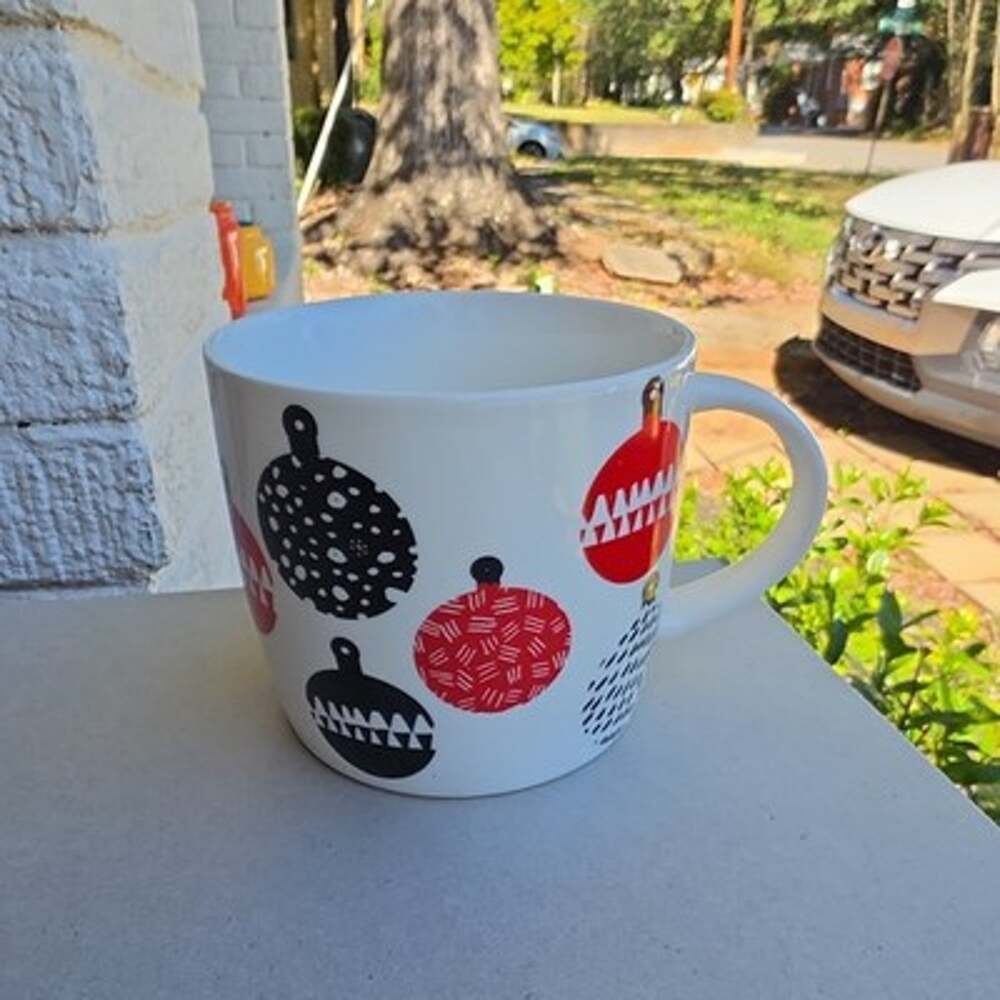 Large Starbucks 2016 Christmas Ornament Coffee Mug Cup 16.9 Ounces